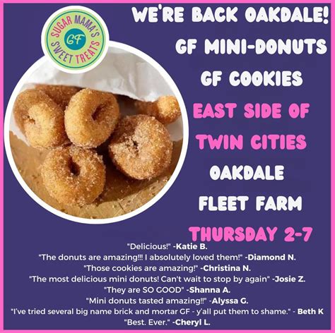 GF THURSDAY IN OAKDALE! GF MINI-DONUTS, GF COOKIES & GF ICE CREAM ...