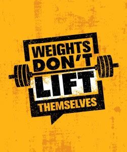 KD weights don't lift Poster|Motivational Poster|Inspirational Paper ...