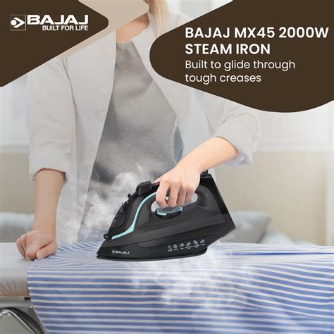 Buy Steam Irons | Steam Burst | Anti-Drip | Non-Stick – Bajaj ...