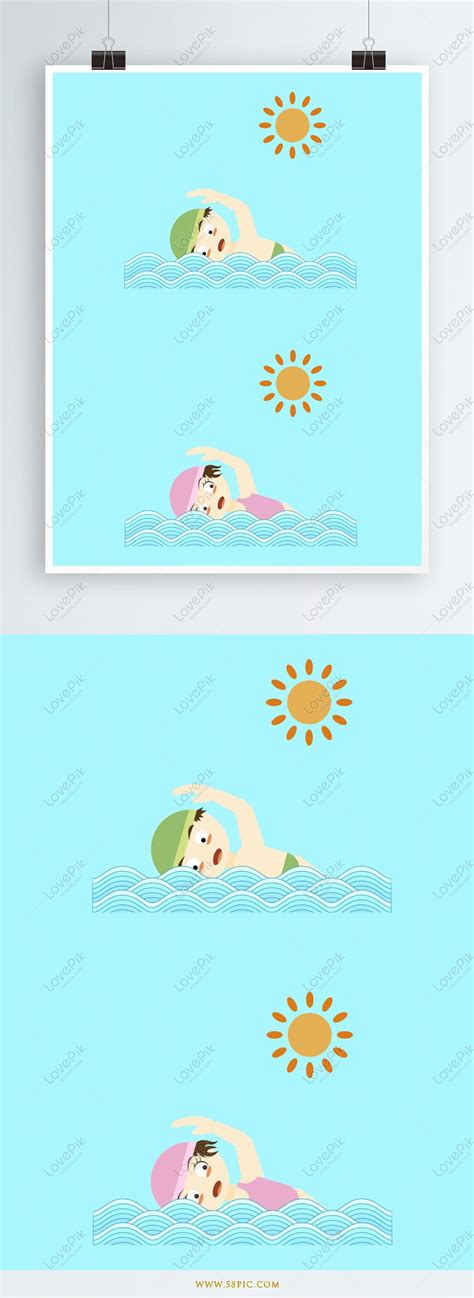 Swim Cartoon 的图像结果