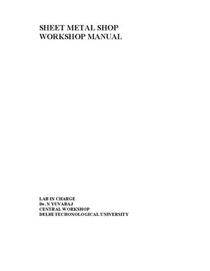 Fitting Workshop - i FITTING SHOP WORKSHOP MANUAL LAB IN CHARGE Dr ...