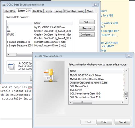 Image result for Excel 32-Bit Connection to Oracle 64-Bit