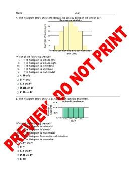 AP Statistics Histogram 的图像结果