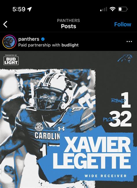 Xavier Legette > AD Mitchell : r/panthers