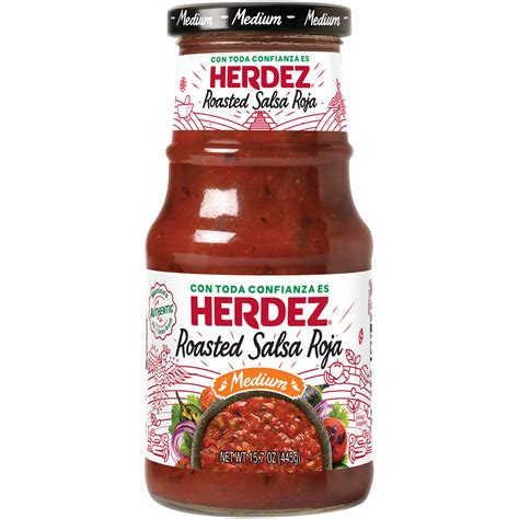 Herdez Medium Roasted Salsa Roja - Shop Salsa & Dip at H-E-B