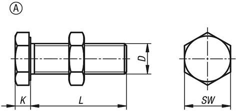 Stop screw steel grade 10.9. | norelem