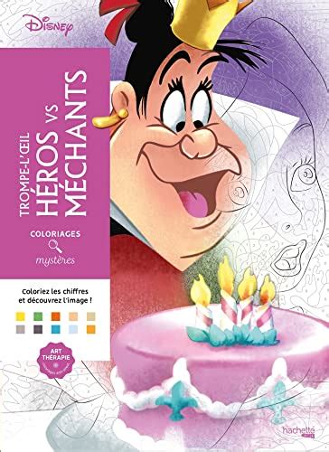 Buy Coloriages mystères Disney - Trompe l'oeil Héros vs Méchants ...
