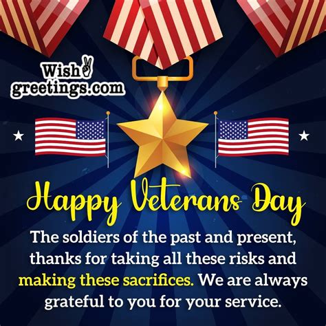Veterans Day Wishes Messages - Wish Greetings
