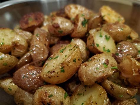 Garlic Herb Roasted Potatoes Recipe | Vegan Girls Guide