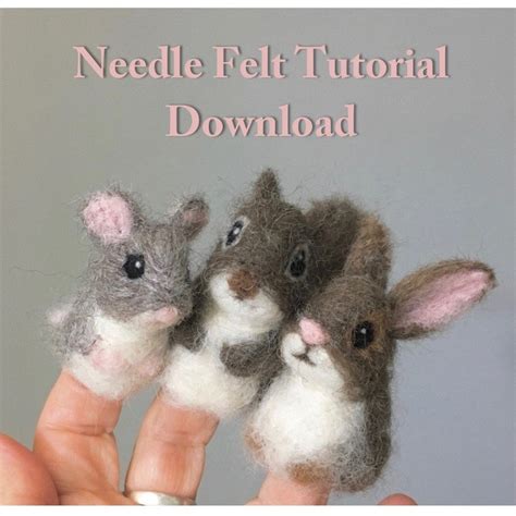 Image result for Needle Felt Mouse Tutorial