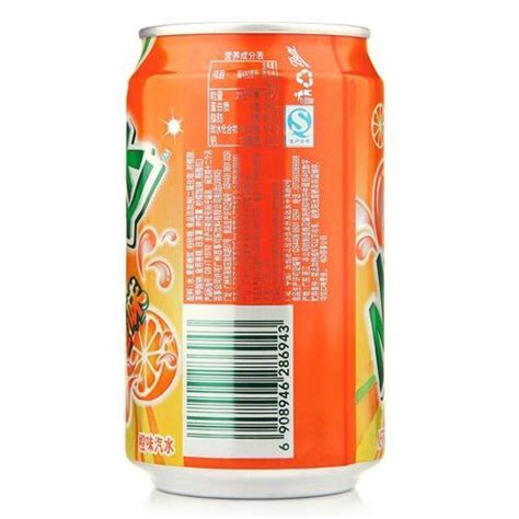 美年达橙味 碳酸饮料汽水（罐装 330ml）价格_图片_评测-中粮我买网