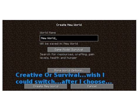 Image result for Minecraft Java How to Make Creative Version of Your World