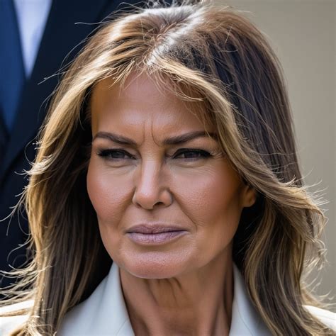 Melania Trump No Makeup Style | Stable Diffusion en línea
