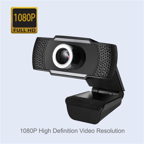Adesso CyberTrack H4 1080P USB Webcam | Built-In Microphone