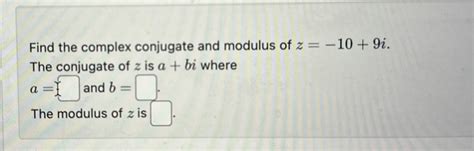 Image result for Complex Conjugate Modulus Formula