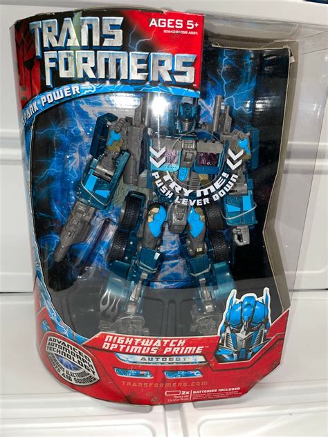 Buy Transformers Movie Leader Class Night Watch Optimus Prime MISB ...