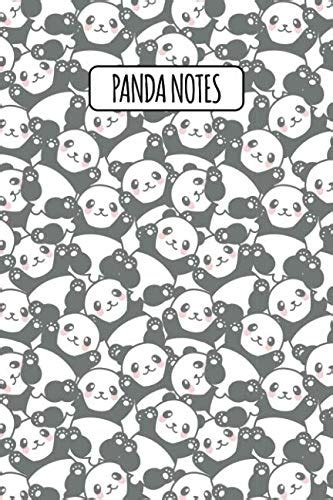 Panda Notes: Blank Lined Notebook with Giant Panda Facts - Happy Pandas ...