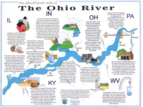 map of the ohio river