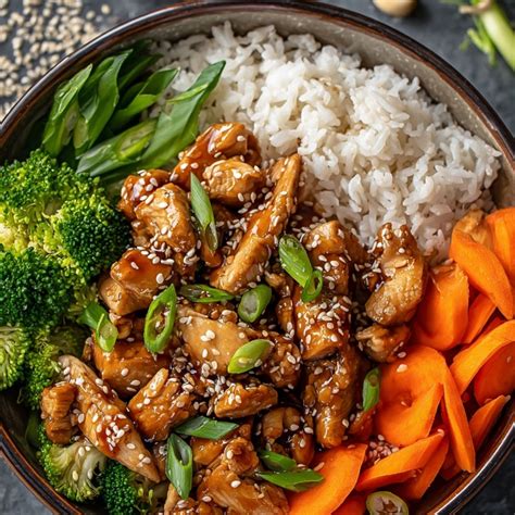Deliciously Simple Teriyaki Chicken Rice Bowl Recipe for Easy Weeknight ...