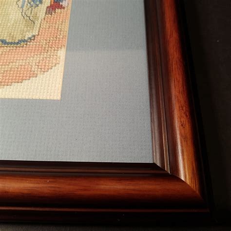 Buy Finished Cross Stitch, Professionally Framed, Cottagecore ...