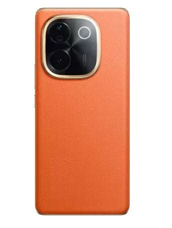 Back Panel With Camera Glass for Vivo T3 Pro Orange - Zeespares.in