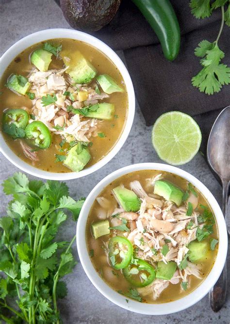 Smoked Salsa Verde Chicken Soup Recipe - Vindulge
