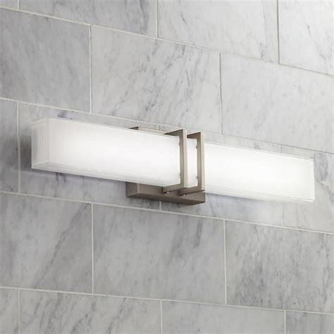 modern bathroom light bar