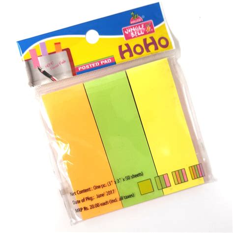 Anokhi Ada Sticky Notes Pad 50 Sheets- (3x1 inch, DD-02) – Anokhiada.com