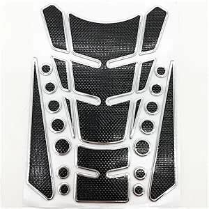 Favhome Self-Adhesive 3D Gas Tank Protector for Motorcycles - Soft ...