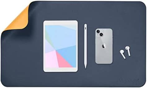 Aropana Vegan Leather Desk Mat, Mouse Pad Large, Computer Table Mat ...