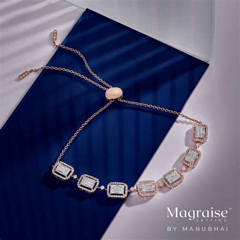 Buy Real Diamond Bangle Online | Real Diamond Bangle by Manubhai.