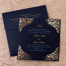 Muslim Wedding Invitation Card Design by Gulshan Blue Wedding Islamic Cards Add A Touch Of Muslim Wedding Invitation Card Design