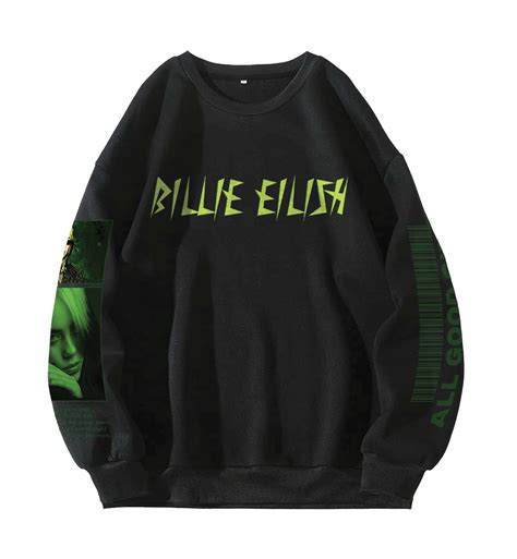 Billie Eilish Designed Oversized Sweatshirt – Beliore