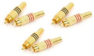 TheothersAND TV-out Cable TV-out Cable (Pack of 3 Pair) RCA Pin Male ...