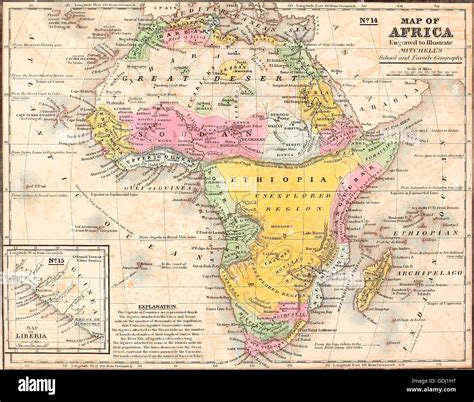 Map Of Africa 1900