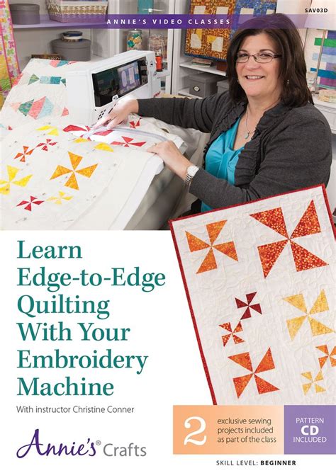 Buy Learn Edge-to-Edge Quilting With Your Embroidery Machine: 2 ...