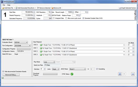 AD9144-FMC-EBZ Evaluation Board Quick Start Guide Using ACE (Analysis ...