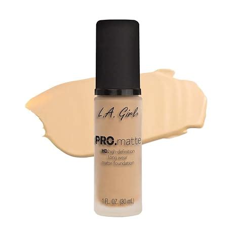 Buy L.A GIRL - HD Pro Matte Foundation-Ivory | Medium To Full Coverage ...