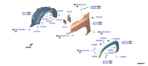 2016 Nissan Frontier Cover Fender. Fender Sticker. (Right, Front). CC ...