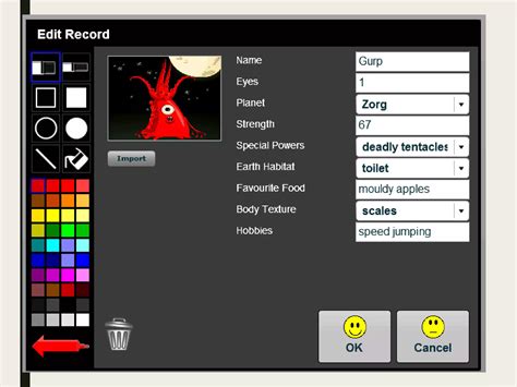 Alien Database Art Computer Screen 的图像结果