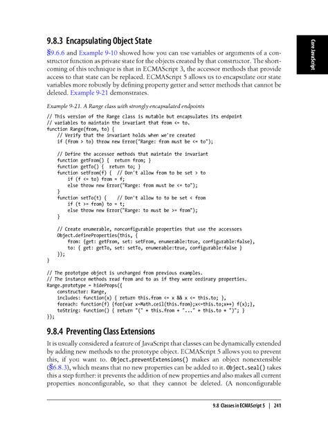 Web programming using Java Script - 9.8 Encapsulating Object State §9.6 ...