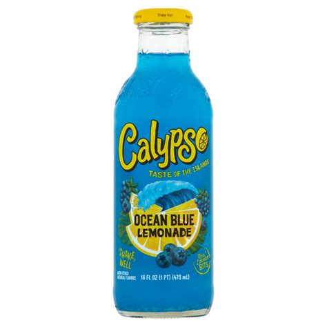 Calypso Ocean Blue Lemonade, 16 fl oz - Price Rite