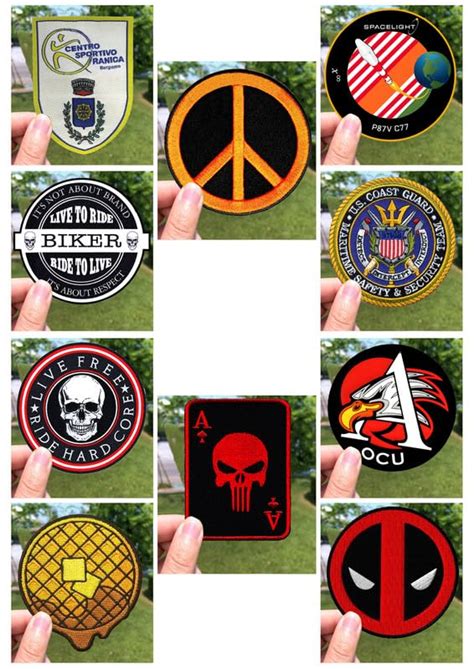 LazyChunks | Applique Patch sew on Jeans,Jackets,Tshirt,Hats Different ...