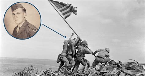 Marine Harold Schultz Helped Raise the Flag at Iwo Jima - He Wasn't ...