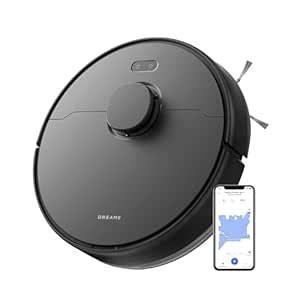 DREAME D9 Max Gen2 Robot Vacuum Cleaner, 6000Pa Vacuum Robot with Mop ...