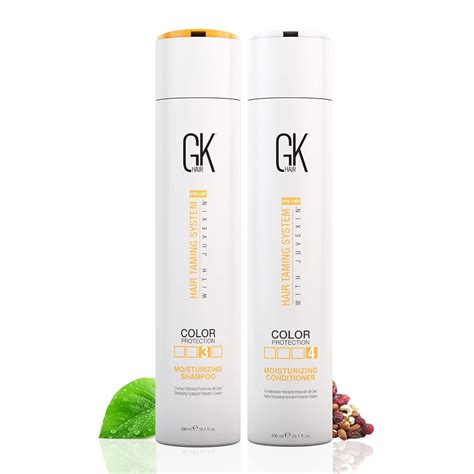 GK Hair Global Keratin Moisturizing Shampoo And Conditioner 300ml For ...
