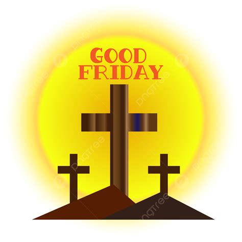 Good Friday Cross Clipart PNG Images, Good Friday Clipart Jesus Cross ...
