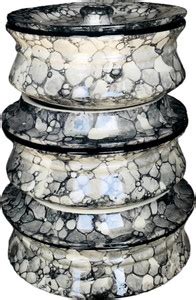 Maya Industries Ceramic Handi Set | Serving Bowls with lid| Casserole ...