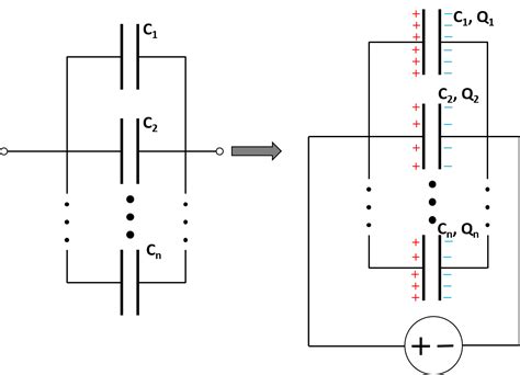 Image result for Add Capacitors in Parallel
