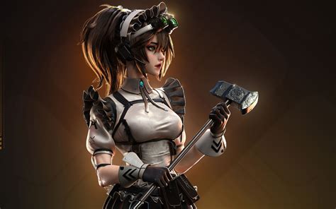 Image result for PSO2 Battle Maid Cast